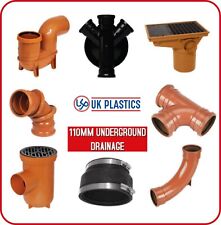 Underground drainage 110mm for sale  BIRMINGHAM