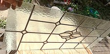 Leaded door panels for sale  RAMSGATE