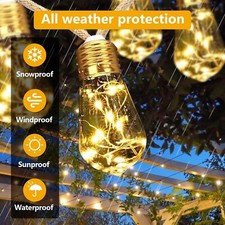 Guirlande lumineuse solaire d'occasion  Albens