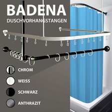 Duschvorhangstange eckig förm gebraucht kaufen  Duisburg