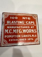 Metallic cap tin for sale  Santa Ana