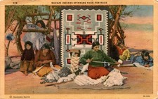 ÍNDIOS NAVAJO, TAPETES, FOTO FRASHERS, CARTÃO POSTAL TUCSON comprar usado  Enviando para Brazil