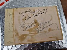 Beatles autographs original for sale  MANCHESTER