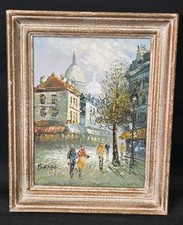 Tableau huile boulevard d'occasion  Toulouse-