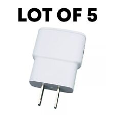 LOTE DE 5 Adaptador de Viagem de Parede para Celular Samsung ETA0U61JWE Original 5V 1A comprar usado  Enviando para Brazil
