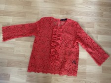 Hallhuber bluse rot gebraucht kaufen  Berlin