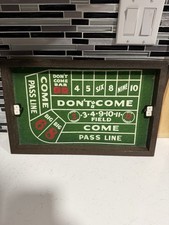 Mini craps table for sale  Wellsville
