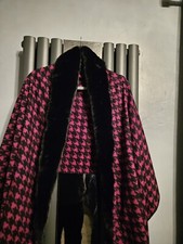 Black pink faux for sale  OLDHAM
