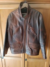 Giacca pelle marrone usato  Fermignano