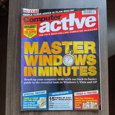 Computer active master for sale  GLASGOW