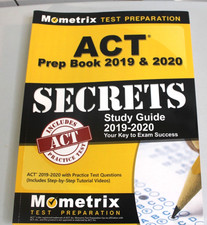 Act prep book for sale  Randolph
