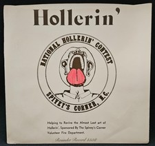 Folk Outsider 45 - Hollerin' SPIVEY'S CORNER, NC (1976) Rounder Records 7" 33 comprar usado  Enviando para Brazil
