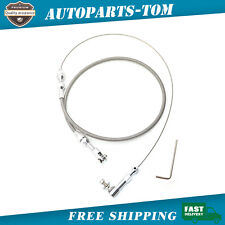 Throttle cable braided for sale  USA