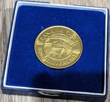 Medalha Moeda Royal Cruise Line An American Dream Canal do Panamá 80º Aniversário, usado comprar usado  Enviando para Brazil