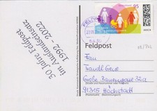 Feldpostkarte feldpostflagge f gebraucht kaufen  Deutschland