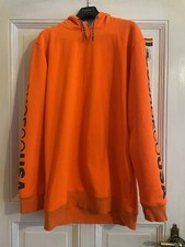 Hoodie neonorange neuwertig gebraucht kaufen  Berlin