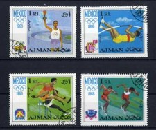 Ajman state 1968 usato  Ancona