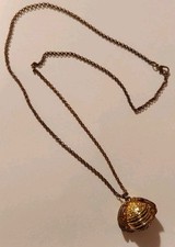 Colar pingente medalhão dobrável foto orbe pomo dourado Harry Potter 4 comprar usado  Enviando para Brazil
