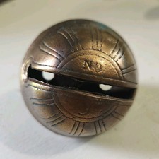 Final dos anos 1800 nº 9 sinos antigos de trenó croata pétala de bronze comprar usado  Enviando para Brazil