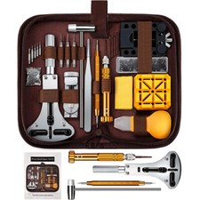 149 peças kit de ferramentas de reparo de relógio de pulso removedor de pino de link abridor de estojo barra de mola comprar usado  Enviando para Brazil