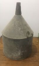 Vintage large galvanized for sale  Illiopolis