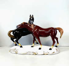 Scultura vintage cavalli usato  Varallo Pombia