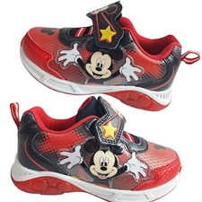 Tênis Mickey Mouse Disney Masculino Light-Up Infantil Tamanho 8 Novo (16Cm) comprar usado  Enviando para Brazil