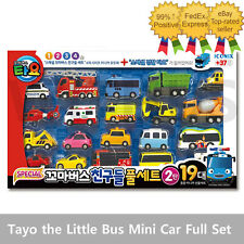 Tayo Little Bus Special Friends 19 szt. Mini Samochód Pełny zestaw 2. edycja Police Tayo_ na sprzedaż  Wysyłka do Poland
