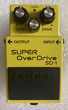 Pedal de efeitos de guitarra Boss SD-1 Super Overdrive - TESTADO FUNCIONANDO comprar usado  Enviando para Brazil