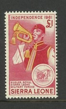Sierra leone 1961 for sale  ROBERTSBRIDGE