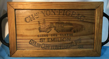 Wooden tray metal for sale Wooden tray metal for sale  LEAMINGTON SPA