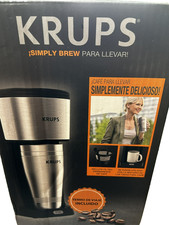 Caneca de filtro Krups Simply Brew cafeteira instruções caixa original SEM CANECA comprar usado  Enviando para Brazil