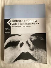 Rudolf arnheim arte usato  Palermo