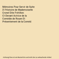 Mémoires servir suite d'occasion  Expédié en France