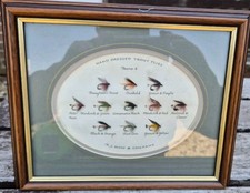 Framed trout fly for sale  WORTHING