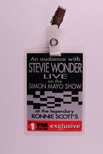 Stevie wonder pass for sale  PRESTON