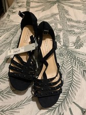 Black platform wedge for sale  HYDE