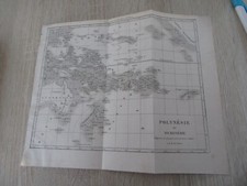 Carte polynesie micronesie d'occasion  Paris XI