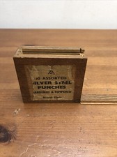 Jewellers steel punches for sale  MORPETH