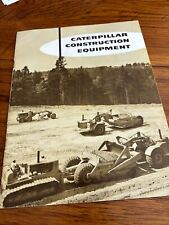 Guía del comprador de equipos de construcción Caterpillar CAT para folleto 1959 FCCA24 segunda mano  Embacar hacia Mexico