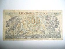 Banconota 500 lire usato  Reggio Calabria