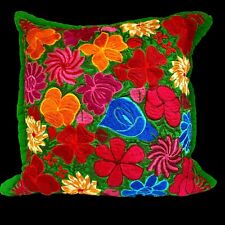 Embroidered floral pillow for sale  Bothell