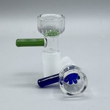 Usado, 2 peças tigela funil de vidro macho 14mm floco de neve tela slide tabaco para bong de vidro comprar usado  Enviando para Brazil