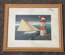 Picture lighthouse wooden for sale  ASHFORD