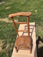 Chaise prière bois d'occasion  Vimoutiers