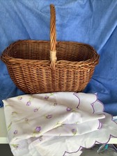 Traditional wicker woven for sale  STAFFORD