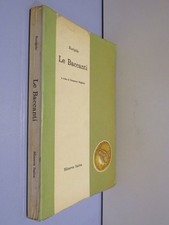 Baccanti euripide cura usato  Salerno