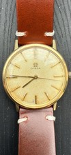 OMEGA GENEVE REF 131.019 RELÓGIO DE CORDA MANUAL DE AÇO MOSTRADOR VINTAGE.  PATINA comprar usado  Enviando para Brazil