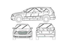 Photo blueprint chrysler for sale  UK