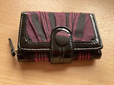 Pink black purse for sale  BURRY PORT